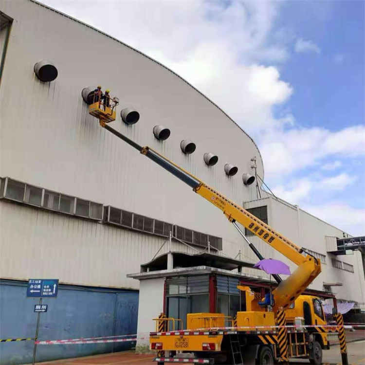 淄博博山高空作业车出租服务：专业广告牌安装解决方案