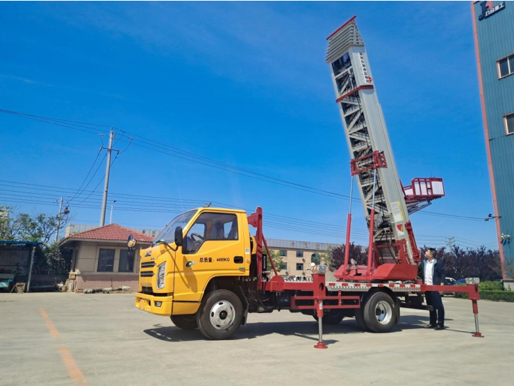 淄博博山常年租赁32米云梯车